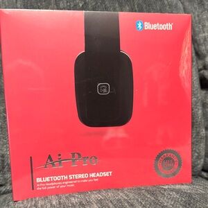 Black Bluetooth On-Ear Headphones